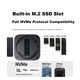 Док-станция Wopow для Mac mini M4/4Pro, M.2 SSD, Thunderbolt 4 - изображение 5