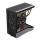 Игровой компьютерный корпус Yingchi Metal Master Dark Knight в цвете Battleship Gray (ATX/поддержка водяного охлаждения 360 мм/вид на океан/быстрая разборка/TYPE-C/корпус для компонентов/организация кабелей) - изображение 8
