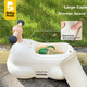 Детский электромобиль Babypods Peanut Ride-On для малышей 1-3 лет, самокат с отсеком для хранения, машинка в форме тыквы, подарок на день рождения или первый год жизни. - изображение 6
