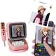 Мини-караоке-колонка Divoom Retro для компьютера с Bluetooth Pixel, микрофоном и дисплеем текста песен — первоклассный подарочный набор на день рождения для девушки. - изображение 3