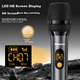 Беспроводной микрофон Newmine MC110 UHF двухканальный, для караоке, сцены и конференций - изображение 5