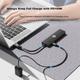 Док-станція HP Type-C на HDMI, адаптер для швидкої зарядки з перехідником Thunderbolt для дзеркального відображення екрана, комп'ютерів Apple, MacBook, планшетів, iPad, телефонів CT205C - зображення 5
