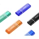 Флеш-накопитель EAGET 4 ГБ USB 2.0, мини-USB-накопитель для аукциона и тендера, портативный мини-USB-накопитель для автомобильного компьютера и мобильного телефона, совместим со всеми устройствами, 5 штук в коробке F8 - изображение 1