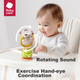 Погремушка Babycare Bear для стола детская, желто-белая - изображение 4