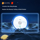 Умный обогреватель для ванной комнаты Haier Smart Bathroom Heater, серия Full-Screen, с кольцевым теплообменником, функцией стерилизации, подсветкой и вытяжкой, встроенным вентилятором для подачи теплого воздуха, модель S360L, для подвесного потолка. - изображение 7