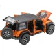 Игрушка внедорожника Chiyumoxing Jeep Wrangler, реалистичная модель автомобиля, модель небольшого легкосплавного автомобиля, подарок для мальчиков - изображение 3