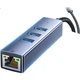 SAMZHE USB3.0 to Gigabit Ethernet Expansion Dock Splitter, HUB Splitter, Laptop RJ45 Network Cable Adapter, Desktop Expansion Dock Ethernet Converter RHX13 - изображение 1