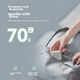 Портативна Bluetooth-колонка EDIFIER M0, міні-колонка для вулиці, вага нетто лише 70 г, наддовгий час роботи від батареї, м'ятно-зелений колір - изображение 6
