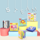 Набор развивающих тканевых книжек Fisher-Price STEAM для малышей, 6 книжек - изображение 9