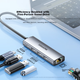 SAMZHE USB 3.0 до Gigabit Ethernet розширення док-станції концентратор спліттер, мережевий кабель для ноутбука RJ45 конвертер розширення робочого столу док-станція HWK1-A - изображение 5
