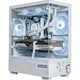 Корпус для игрового компьютера MSI Crystal Tower белого цвета, поддерживает материнские платы ITX (поддержка водяного охлаждения 240 мм / боковая панель из стекла / 7 мест для вентиляторов / панорамный обзор). - изображение 2