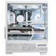 Корпус для игрового компьютера MSI Crystal Tower белого цвета, поддерживает материнские платы ITX (поддержка водяного охлаждения 240 мм / боковая панель из стекла / 7 мест для вентиляторов / панорамный обзор). - изображение 5