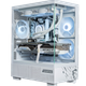 Корпус для игрового компьютера MSI Crystal Tower белого цвета, поддерживает материнские платы ITX (поддержка водяного охлаждения 240 мм / боковая панель из стекла / 7 мест для вентиляторов / панорамный обзор). - изображение 7