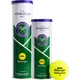 Тенісні м'ячі Slazenger, офіційний м'яч Вімблдону, тренувальні та ігрові м'ячі в металевій банці, упаковка з 3 м'ячів, нова упаковка 340981 - зображення 2