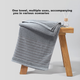 Банное полотенце MUJI, 10-й класс, антибактериальное, утолщенное, 100% чистый хлопок, синьцзянский хлопок, приятное для кожи, без ворса, высокоабсорбирующее, мужское, размер L. - зображення 8
