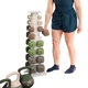 Многофункциональная портативная стойка для гантелей Wegym Friends Style, вертикальная, темного цвета, размер S. - изображение 3