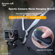 Ремінець на шию для екшн-камери Shilifan для DJI Action 5/GoPro силіконовий - зображення 5
