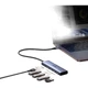 USB3.2 концентратор UGREEN, розгалужувач 10 Гбіт/с, багатопортова док-станція розширення, високошвидкісний концентратор на чотири входи, конвертер-подовжувач для ноутбука з одним портом - зображення 1