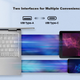 GEIL, 256 ГБ, USB 3.0, Type-C, двойное назначение: телефон и USB-накопитель, высокая скорость 100 МБ/с, интерфейс OTG, совместим с Android и ноутбуками, универсальный флеш-накопитель, серия GP100 - изображение 4