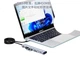 USB-хаб Youlianxing, 9 портів, 2 метри, подовжувач USB 3.0, перетворюється на 3,5 мм роз'єм для навушників та SD-карти, розширювальний концентратор, док-станція-хаб, один-до-хост-хаба для ноутбука, миші та клавіатури - изображение 3