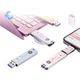 Флеш-накопичувач HP 128 ГБ USB 3.2 Металевий USB-накопичувач Cute Couple Student USB Drive Blue Highland Резервне копіювання даних USB-накопичувач Автомобільний офіс Високошвидкісний USB-накопичувач 230 МБ/с Читання та запис - изображение 3