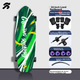 Профессиональная доска для серфинга Tongbu Land Surfboard для детей и взрослых, начинающих, без толчков, с пружинным мостом, четырьмя колесами и полным сиянием, 32 дюйма. - изображение 2