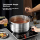 Пароварка MAXCOOK MCZ880 нержавейка двухслойная с датчиком температуры, 26см, для газа/индукции - изображение 7