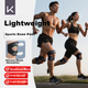Профессиональный наколенник Keep Patellar Strap для занятий спортом, прыжков со скакалкой, бега и бадминтона. Защита коленного сустава. Комплект из 2 штук. - изображение 4