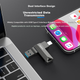 Флеш-накопитель Lenovo 128 ГБ для телефона, USB 3.2 Type-C, двухсторонний, вращающийся, прочный металлический корпус, незаменим для использования в офисе и бизнесе, серия Y200. - изображение 9