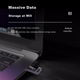 Флеш-накопичувач ThinkPlus Lenovo 32 ГБ, USB 2.0, міні-офісний USB-накопичувач для корпоративних торгів та тендерів, портативна флеш-пам'ять, серія TU80 - изображение 6
