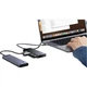 UGREEN USB 3.2 концентратор, адаптер-конвертер, розгалужувач, один-до-концентратора, док-станція розширення, багатопортовий подовжувач для ноутбука з незалежним джерелом живлення - изображение 2