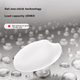 Рисоварка TOSHIBA White Pearl электрическая, чаша из нержавеющей стали 316L, 4л, на 4-5 человек, RC-15HOVC(W) - изображение 7