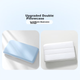Подушка FUANNA ортопедична для шиї, memory foam, 70x42x10см, подарункова - зображення 7