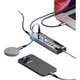 Багатопортова розширювальна док-станція Hagibis, концентратор Type-C, USB-розгалужувач, конвертер-хаб, швидка зарядка PD, незалежне джерело живлення з перемикачем-адаптером, підходить для комп'ютерів Apple та ноутбуків Mac - зображення 3