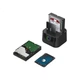 Корпус для механічного SSD-накопичувача GODO, 2,5/3,5 дюйма, зовнішній SATA з двома відсіками USB 3.0, сумісний з ноутбуками та настільними комп'ютерами, зовнішній портативний корпус для жорсткого диска, універсальний - зображення 3