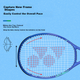 Теннисная ракетка YONEX, восьмое поколение EZONE Power Attack 08EZPLGC, королевский синий, с предварительно натянутыми струнами. - изображение 8