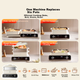 Складная многофункциональная электрическая кастрюля Bear Electric Hot Pot для приготовления пищи на пару и на пару, многоцелевой гриль-комбо для приготовления пищи в домашней обстановке. Кастрюля Bear Stackable Pot 3.0 Single Pot N22S3. - изображение 7