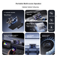Компьютерная колонка Manbuzhehuazai NEW Play Bluetooth, игровая настольная колонка, классическая, обновленная, модная, с подсветкой, в стиле ретро, цвет Phantom Black, высокое качество звука. - изображение 4
