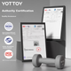 Гантели Yottoy для мужчин, для домашнего использования, с пластиковым покрытием, для силовых тренировок, для формирования мышечной массы, изготовлены из чугуна - изображение 10