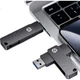 Флеш-накопитель HP 762C с металлическим корпусом, разъемом Type-C, двумя интерфейсами USB 3.2, скоростью чтения до 260 МБ/с, сертификатом Gold, совместим с телефонами и компьютерами. - изображение 1