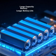 Aiguozhe S308, 8-дюймовая колонка для квадратных танцев, портативная Bluetooth-колонка для улицы с высокой громкостью, мощный мобильный сабвуфер для караоке, уличная колонка с одним микрофоном. - изображение 8