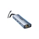 Док-станція розширення SAMZHE Type-C, док-станція розширення порту USB-C на Gigabit Ethernet, адаптер-розгалужувач RJ45, сумісний з Thunderbolt 4, для комп'ютерів Apple MacBook Pro, ноутбуків HWK1-C - зображення 1