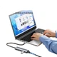 Док-станція розширення SAMZHE Type-C, док-станція розширення порту USB-C на Gigabit Ethernet, адаптер-розгалужувач RJ45, сумісний з Thunderbolt 4, для комп'ютерів Apple MacBook Pro, ноутбуків HWK1-C - зображення 2
