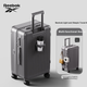 Reebok Luggage, валіза для ПК, багатофункціональна валіза великої місткості з замком пароля для подорожей, шкіряний чохол, сірий колір Mouteng, 24 дюйми - зображення 4