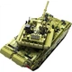 Конструктор Qiwu Building Blocks 99A «Большой танк» — игрушка для сборки, подходит для мальчиков и девочек от 7 до 14 лет, подарок на День защиты детей. - изображение 3