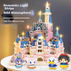Большой конструктор «Замок Диснея» QZCX, совместимый с Lego, детская игрушка, подарок на День святого Валентина для девочек от Qixi. - изображение 8