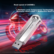Флеш-накопитель Netac 128 ГБ USB 3.2, скорость чтения 150 МБ/с, металлический корпус US16, двойной интерфейс Type-C, подходит для компьютеров и телефонов, совместим с Android, Apple, HarmonyOS, поддерживает OTG. - изображение 5
