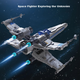 Xingya премиум детские строительные блоки, совместимые с LEGO X-Wing Starfighter, модель космического корабля, подарок на день рождения для мальчиков 6-12 лет - изображение 4