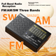 Радиоприемник Newmine N121 для пожилых людей, полнодиапазонный FM-плеер, перезаряжаемый, миниатюрный, легкий, портативный, на полупроводниковом аккумуляторе. - изображение 5