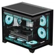 Корпус для комп'ютера Great Wall Neptune H3 Black Seaside View (материнська плата M-ATX/без А-стійки/материнська плата ззаду/роз'єм для водяного охолодження 360 мм/9 позицій для вентиляторів/легке зняття бічної панелі/відеокарта 5090) - изображение 5